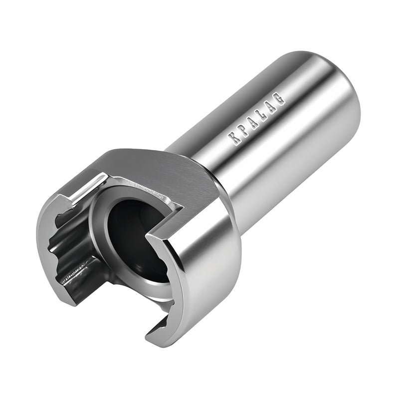 KPALAG Stainless Steel 3/4" Strut Channel Adapter, Nuts & Bolts Drill Bit Socket Wrench Tool for 19mm Bolt Head Compatible with 1-5/8" 2-7/16" Channels and Struts - Image 1